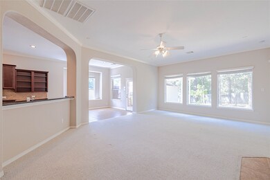 Huge Living Area Looking Into The Backyard