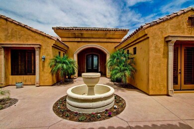 Welcoming Courtyard