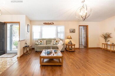 Open plan living area