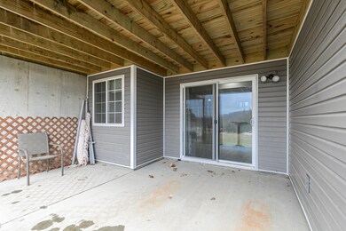 Lower level entrance