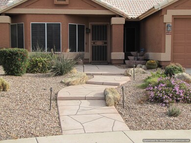 Front Entry - Flagstone Look Walkway