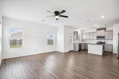Unfurnished living room with healthy amount of na