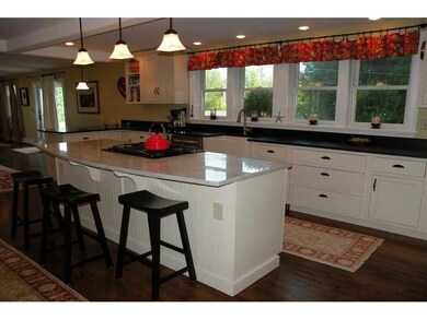 Kitchen. Marble countertops on the...