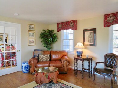 Family room opens to dining