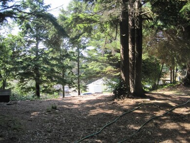 Upper portion of lot