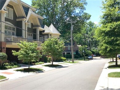 Located on a quiet street in the heart of Dilworth