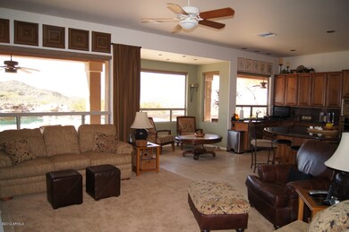 Family Room w/Frpl/Wine Bar & Refrig.