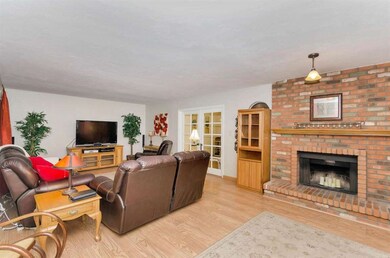 Brick Fireplace