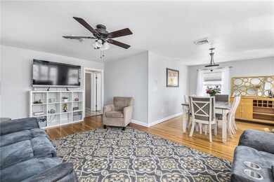 Spacious Living & Dining room