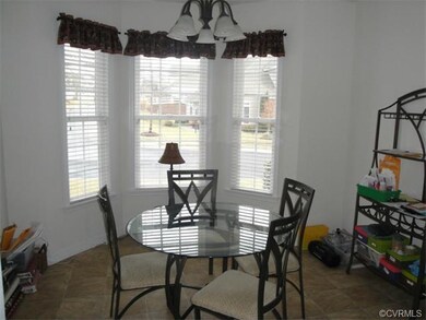 Breakfast nook with Bright and Open Bay window