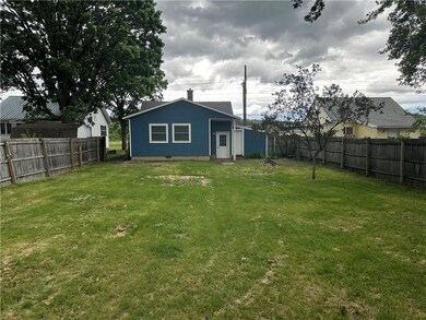 Nice sized fenced in backyard for kids or pets to