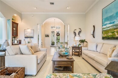 Living Room-Volume Ceilings