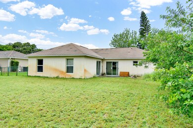 rear of house