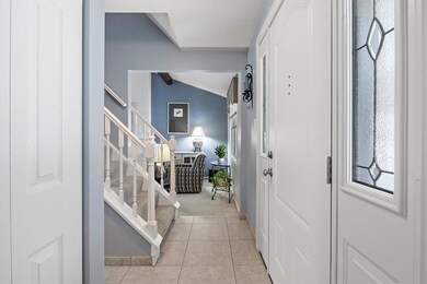Entryway with Porcelain Tile flooring, access to f