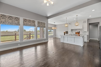 Tons of light with large windows