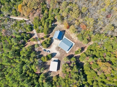 Aerial overview of property's location