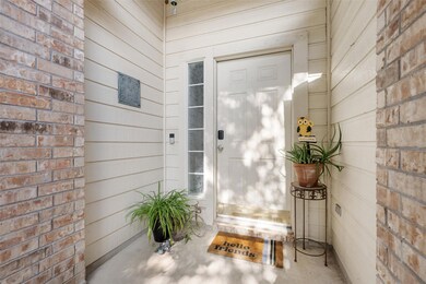 Doorway to property