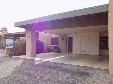 Carport/front door