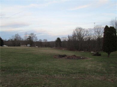 One acre back yard view from back deck