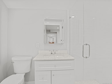 First floor full bath with walk-in shower