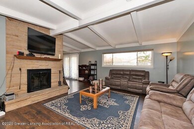 LIVING ROOM WITH FIREPLACE