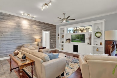 Cozy Family Room Finishes