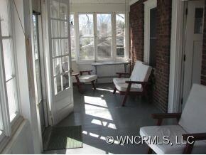inviting porch