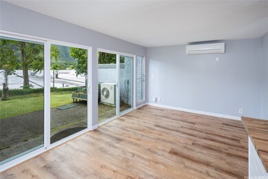 Open Living Space w/ Split AC
