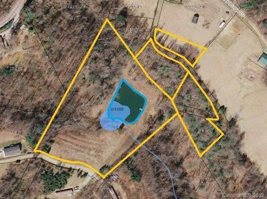 GIS overlay with 5 parcels