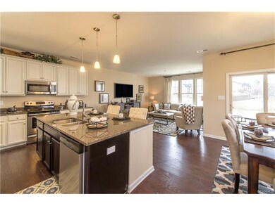 Photos from builder library, similar home.