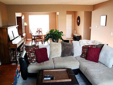 Family Room. Family room/Dining Room combo.  Tons of natural light throughout the home.