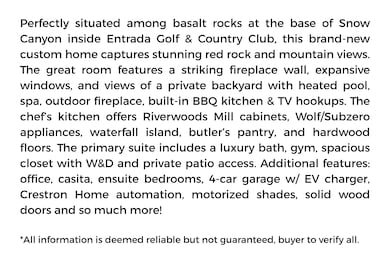 2031 N Lava Rock Cir unit Lot 107, St. George, UT 84770 - photo 3
