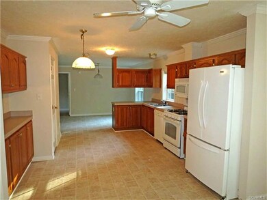 KITCHEN, VIEW FROM FAMILY ROOM
