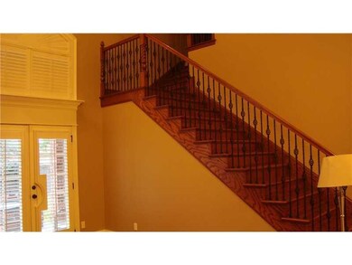 Other. Beautiful wood & wrought iron staircase