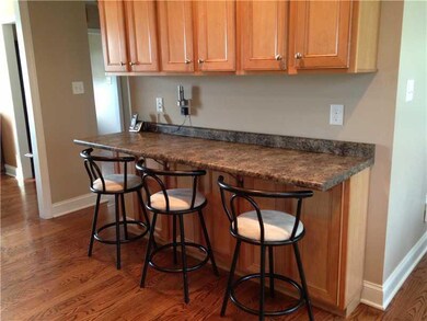 Kitchen. Bar area in Kitchen