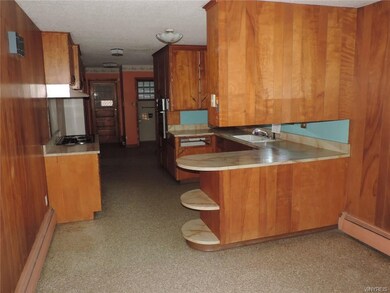 Dining / kitchen area.