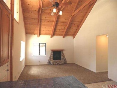 Better view of the beautiful open beam wood ceilin