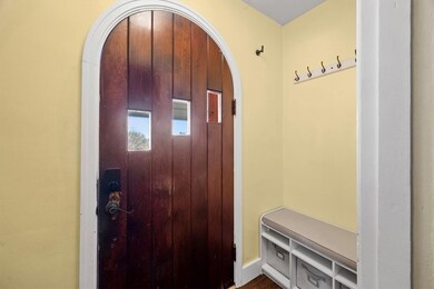 Such character in this home with the arched entry