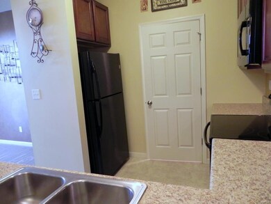 Closet has Stack Washer & Dryer and Pantry space