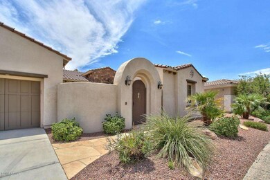 High wall courtyard with Mission Gate.