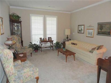 Living Room. Formal living room with planation shu