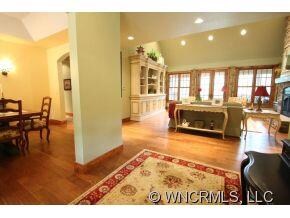 Foyer Opens to Living Room