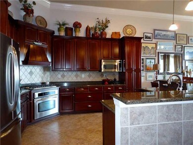 Kitchen. HUGE GOURMET STAINLESS / GRANITE KITCHEN