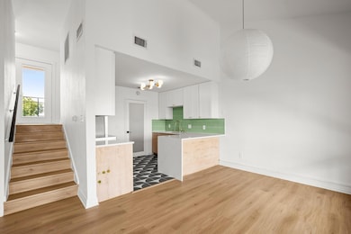 The living areas are separate from the sleeping areas, providing the perfect balance