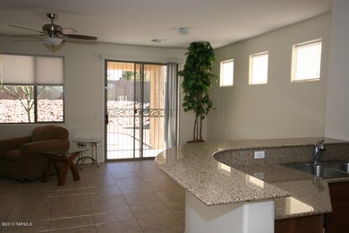 Kitchen Opens To Living Area