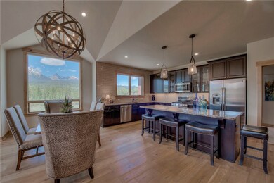 Kitchen and Dining Area with large picture window