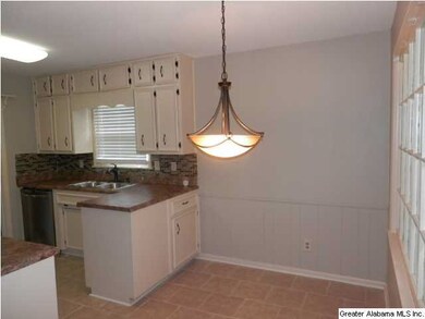 Eating area in kitchen