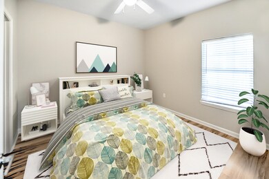 Master Bedroom Staged
