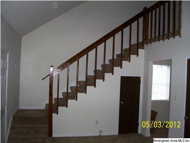 View From Living Room going Upstairs
