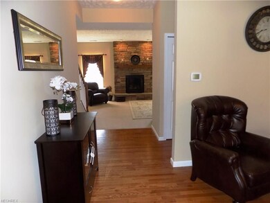 Looking towards family room from living room/forma